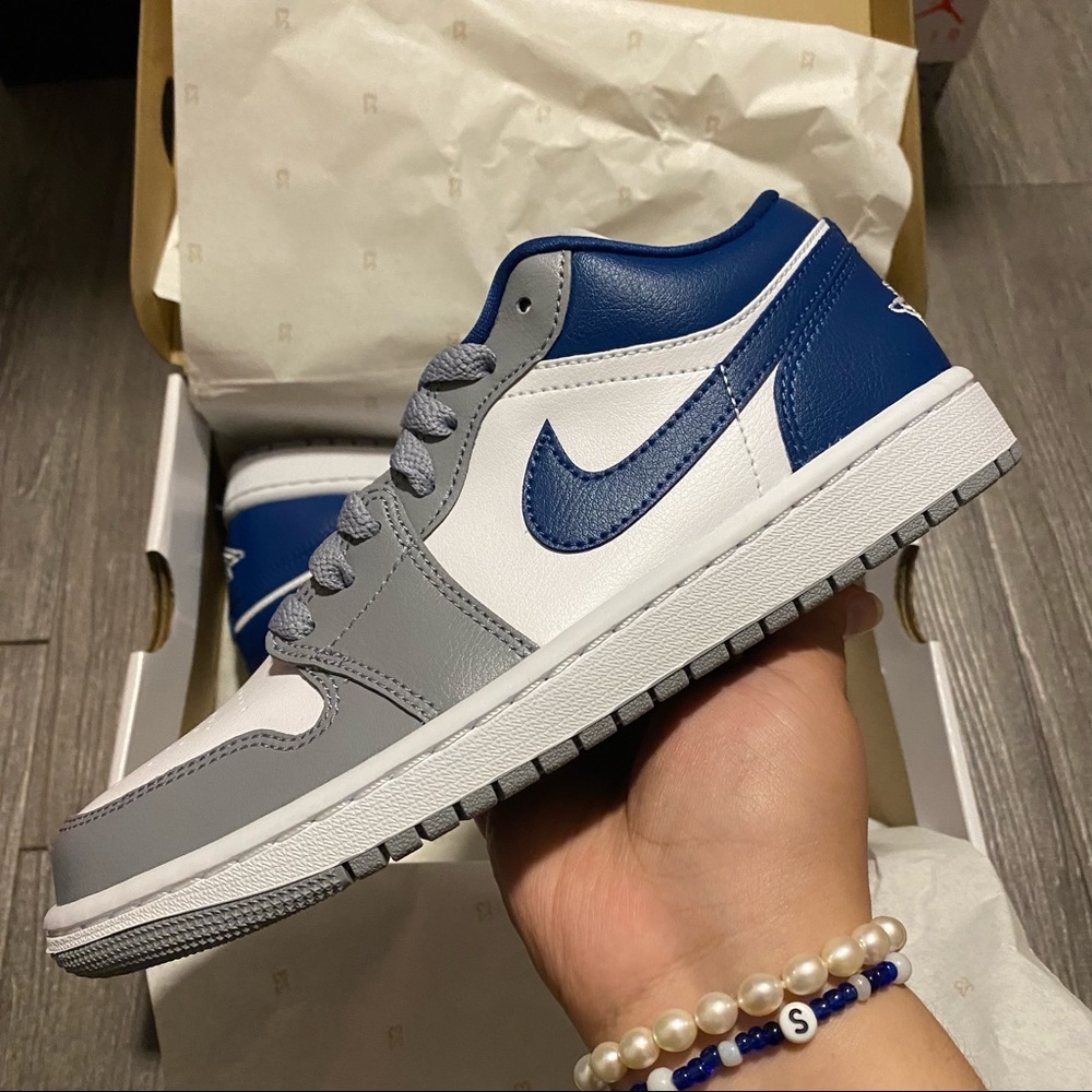 Jordan 1 Low Stealth French Blue